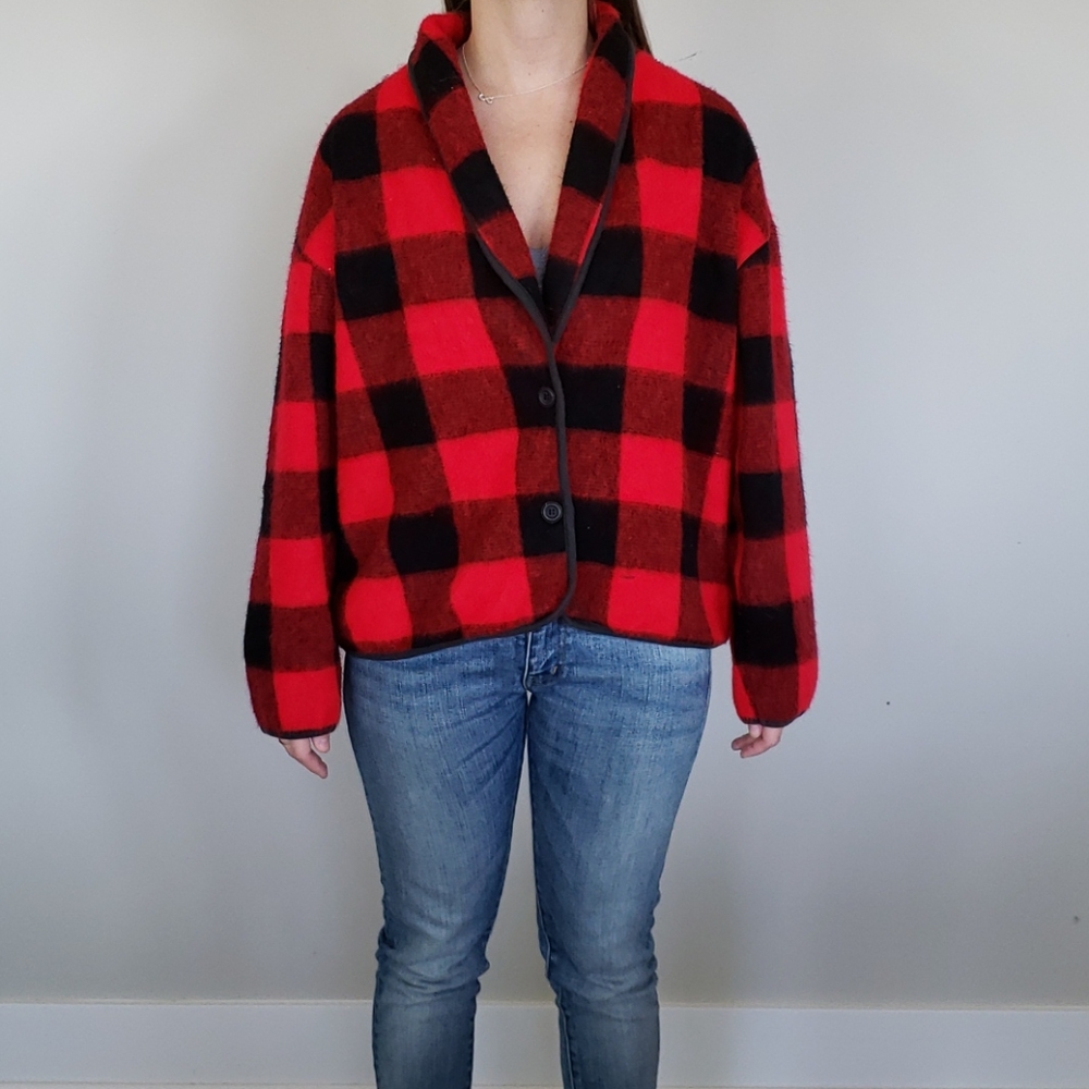 Vintage DWSF Button Down Sweater Jacket